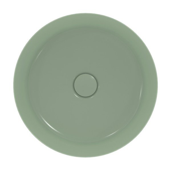 Zielona ceramiczna okrągła umywalka ø 40 cm Ipalyss – Ideal Standard-image-2