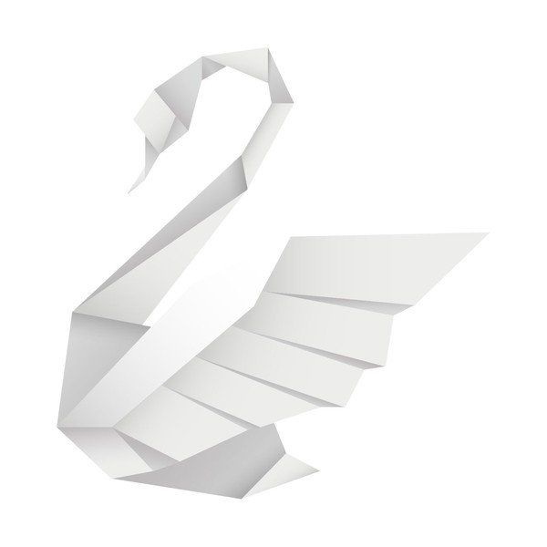 Naklejka Ambiance White Swan-image-3