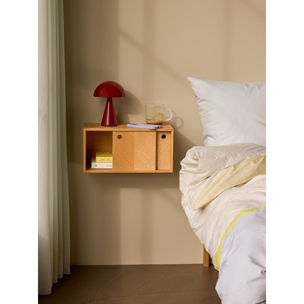 Półka z drewna dębowego Hübsch Herringbone-image-4