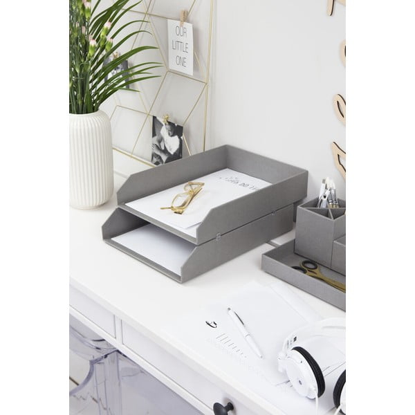 Kartonowe organizery na dokumenty  zestaw 2 szt. Hakan – Bigso Box of Sweden-image-2