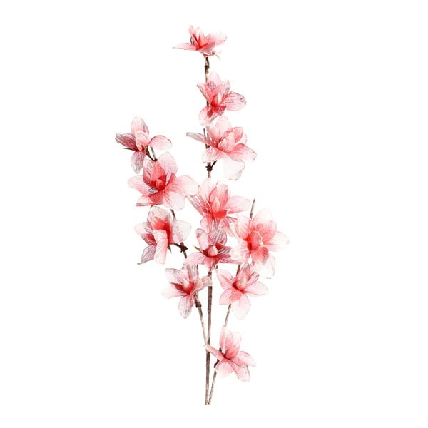 Sztuczna gałązka z różowymi kwiatkami Ixia Ntombi, wys. 137 cm