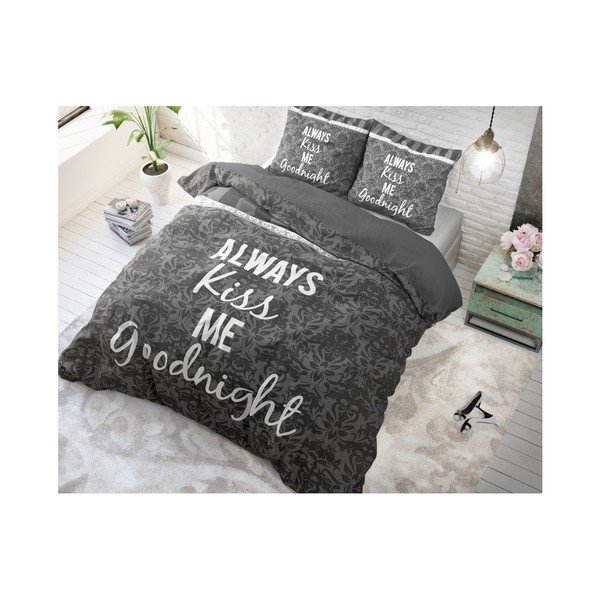 Pościel bawełniana Dreamhouse Kiss Your Love, 240x200 cm-image-4