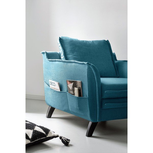 Turkusowy fotel Miuform Charming Charlie-image-3