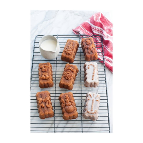 Forma na 8 herbatników w kolorze srebra Nordic Ware Christmas, 1,4 l-image-2