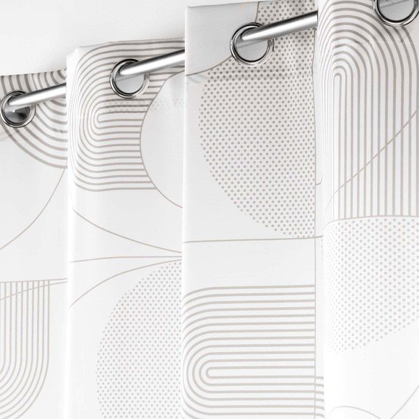 Biała zasłona 140x280 cm Esquisse – douceur d'intérieur-image-1