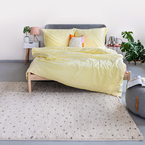 Czarno-kremowy dywan 160x230 cm Dottie Black – Universal-image-2