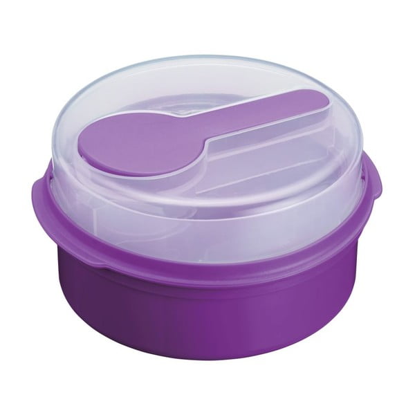 Pudełko na lunch Coolmovers Round Purple