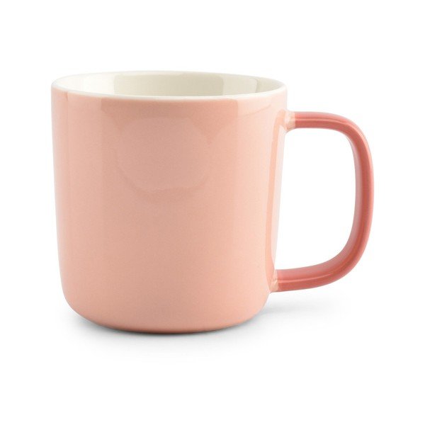 Różowy kubek new bone china 370 ml Mae – ONA