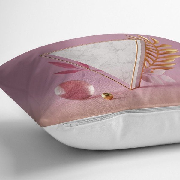 Poszewka na poduszkę Minimalist Cushion Covers Marble Triangle, 45x45 cm-image-1