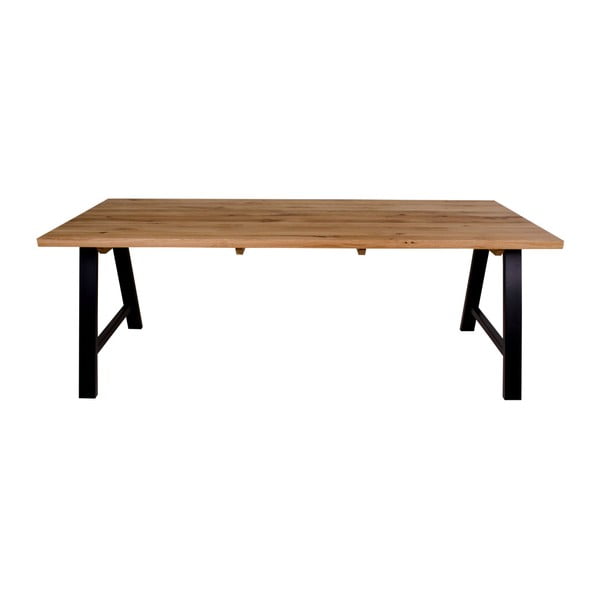 Stół z blatem z drewna dębowego House Nordic Avignon, 220x100 cm