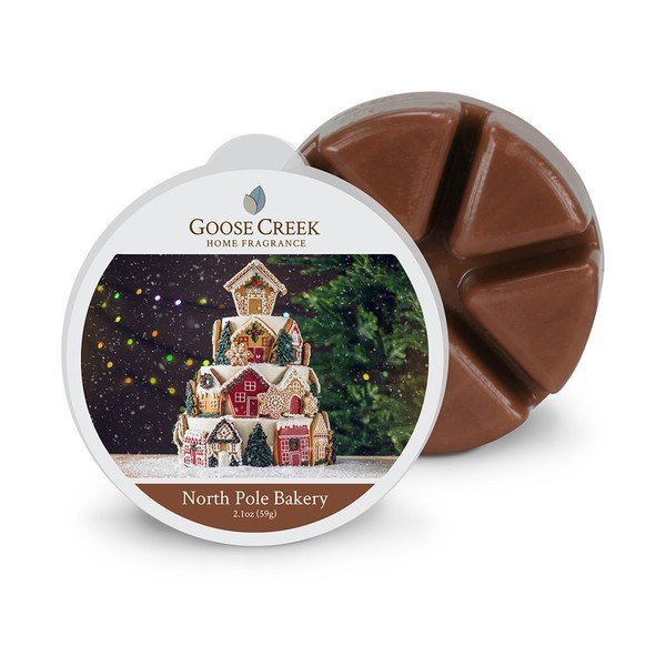 Wosk zapachowy do lampki aromatycznej Goose Creek Piekarnia na kole podbiegunowym, 65 h