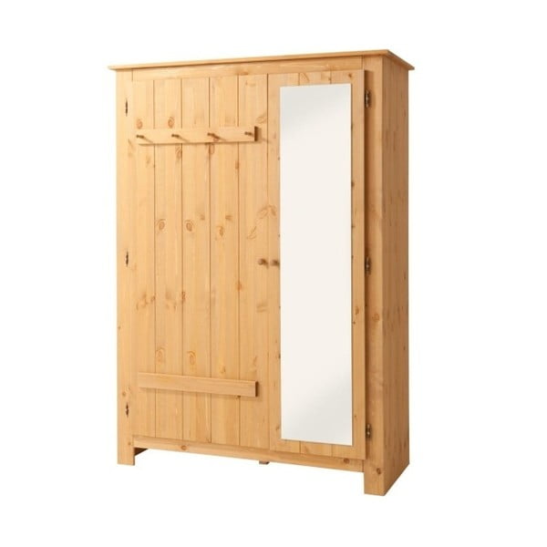 Szafa 2-drzwiowa z litego drewna sosnowego Støraa Bart