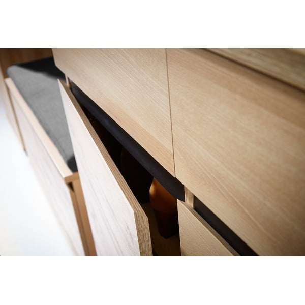 Szafka na buty w dekorze buku z szufladami Lissabon – Germania-image-2