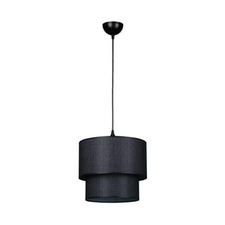 Czarna lampa wisząca 25x25 cm Cake − Magenta Home