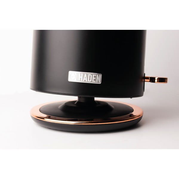 Czarny czajnik elektryczny 1,7 l Heritage – Haden-image-3