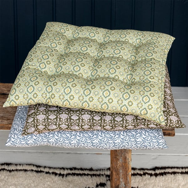 Bawełniana poduszka na krzesło 37x37 cm Leaf – Rex London-image-1