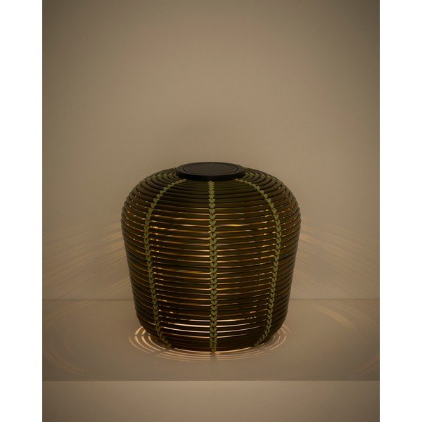 Lampa zewnętrzna stołowa/przenośna LED solarna/na USB ø 35 cm Garoina – Kave Home-image-3