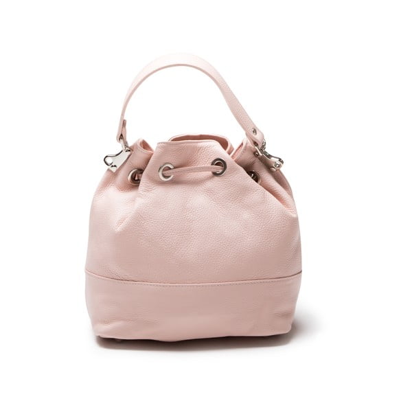 Torebka skórzana Bucket Rosa-image-2