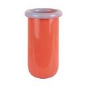 Pomarańczowy szklany wazon (wysokość 25 cm) Plegado  – PT LIVING