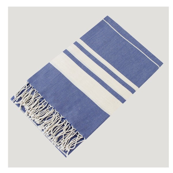 Ręcznik hammam Bath Style Blue, 100x180 cm