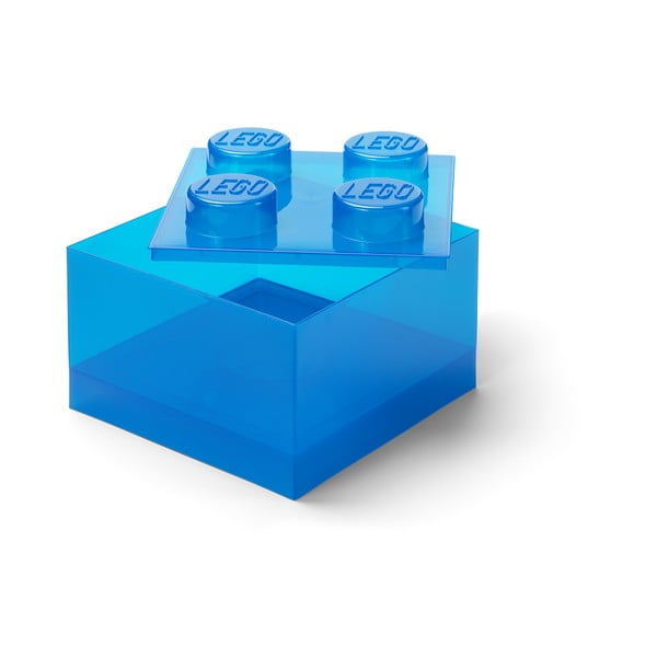 Niebieski plastikowy pojemnik dziecięcy 25x25x18 cm – LEGO®-image-3