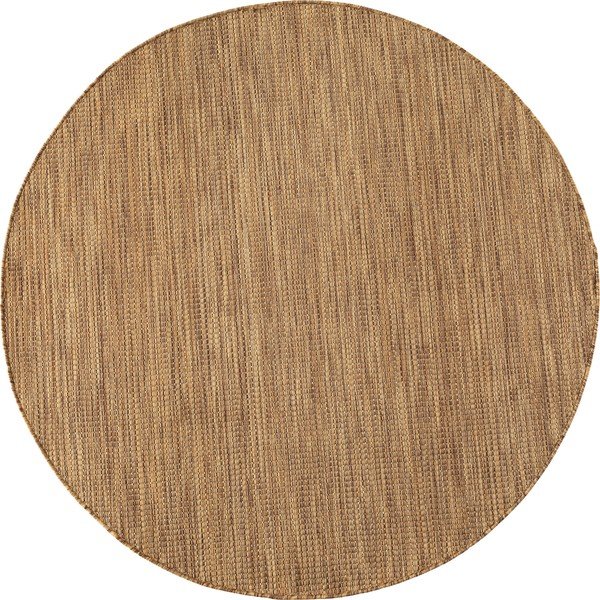 Brązowy okrągły dywan odpowiedni na zewnątrz ø 120 cm Mira 1450 – Ayyildiz Carpets