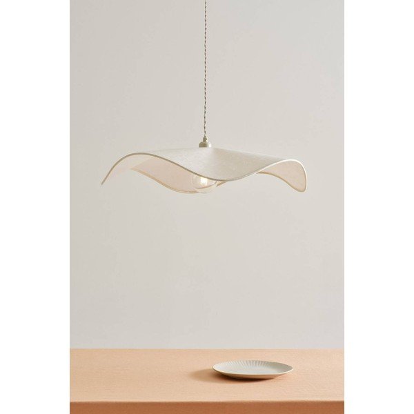 Kremowa papierowa lampa wisząca ø 70 cm Monchi – Jotex-image-1