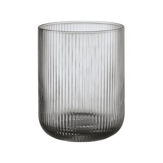 Szary szklany świecznik Blomus Ven, ø 9,5 cm