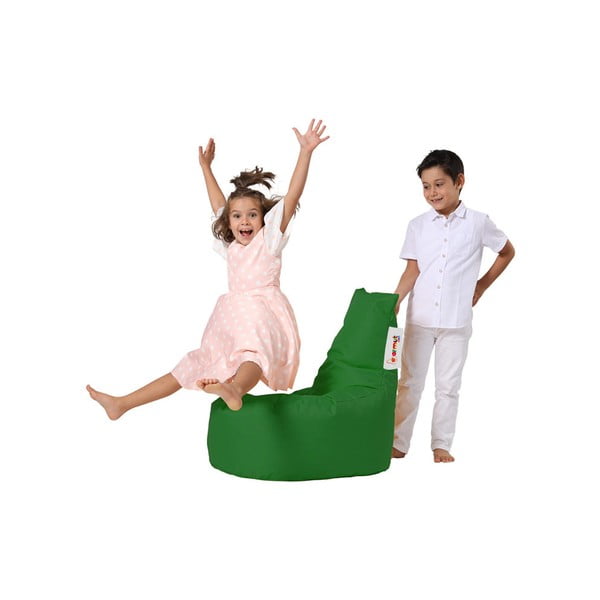 Ciemnozielony dziecięcy worek do siedzenia Baton – Floriane Garden-image-3