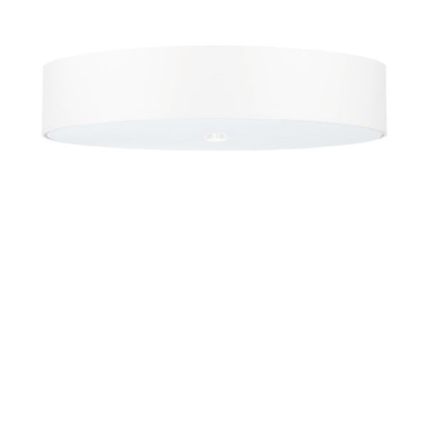 Biała lampa sufitowa ze szklanym kloszem ø 60 cm Herra – Nice Lamps