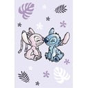 Fioletowy polarowy koc dziecięcy 100x150 cm Lilo a Stitch "Purple" – Jerry Fabrics