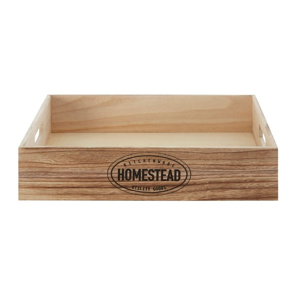 Drewniana taca 28x38 cm Rustic Homestead – Premier Housewares-image-1