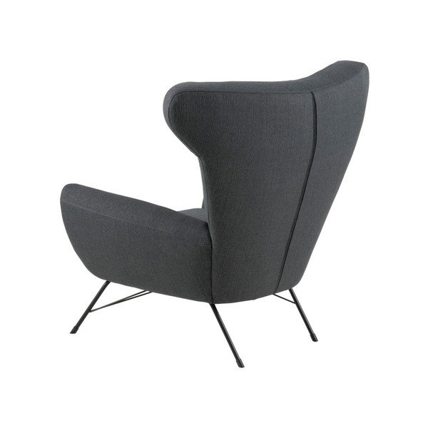 Ciemnoszary fotel Actona Winston-image-1