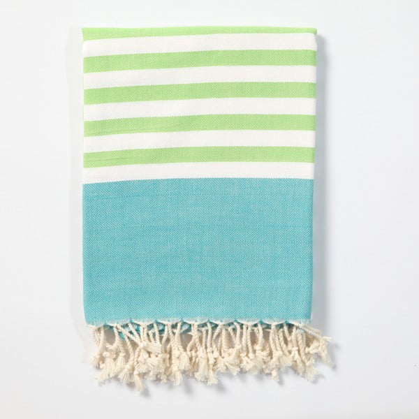 Ręcznik hammam z ręcznie tkanej bawełny ZFK Tonnes, 170x100 cm
