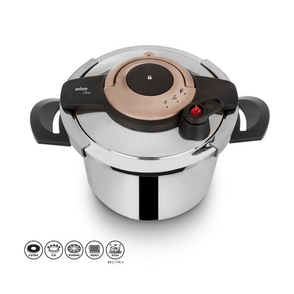 Szybkowar ze stali nierdzewnej 5 l Drone – Orion-image-1