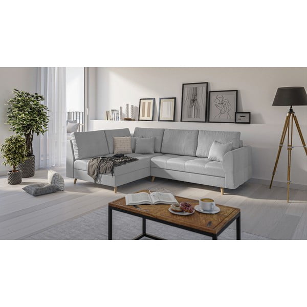 Szary narożnik (lewostronny) Ariella – Ropez-image-2