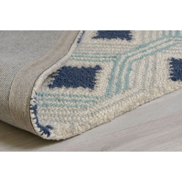 Beżowo-niebieski wełniany dywan Flair Rugs Marco, 120x170 cm-image-3
