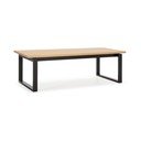 Stół z blatem w dekorze dębu 100x220 cm Rina – Marckeric