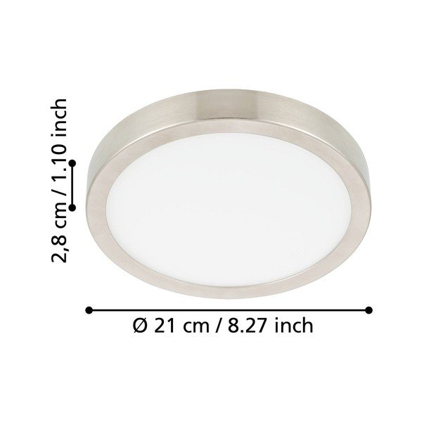 Szara lampa sufitowa LED FUEVA 5 – EGLO-image-2