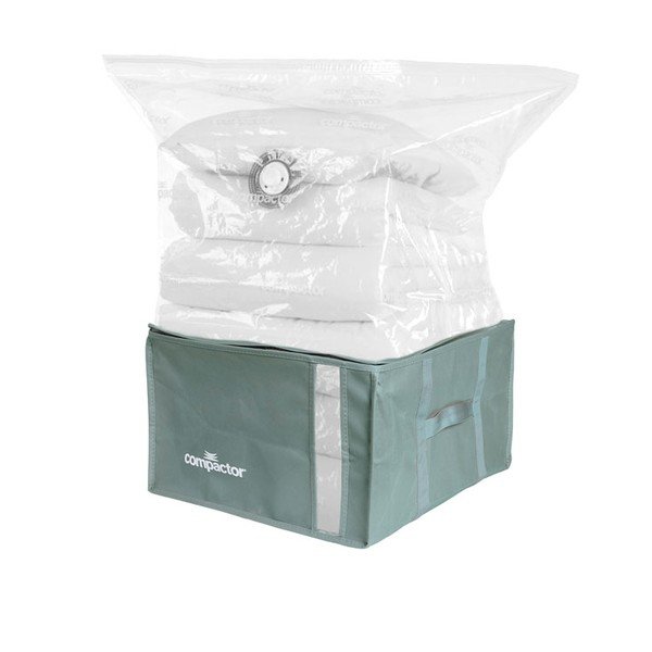 Zielony pojemnik na ubrania Compactor XXL Green Edition 3D Vacuum Bag, 125 l-image-1