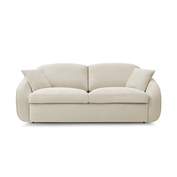 Beżowa rozkładana sofa 235 cm Cezanne – Bobochic Paris