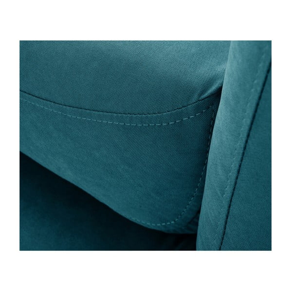 Turkusowozielony 3-osobowy narożnik prawostronny Scandi by Stella Cadente Maison-image-4