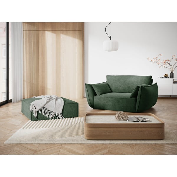 Ciemnozielony podnóżek Vanda – Mazzini Sofas-image-1