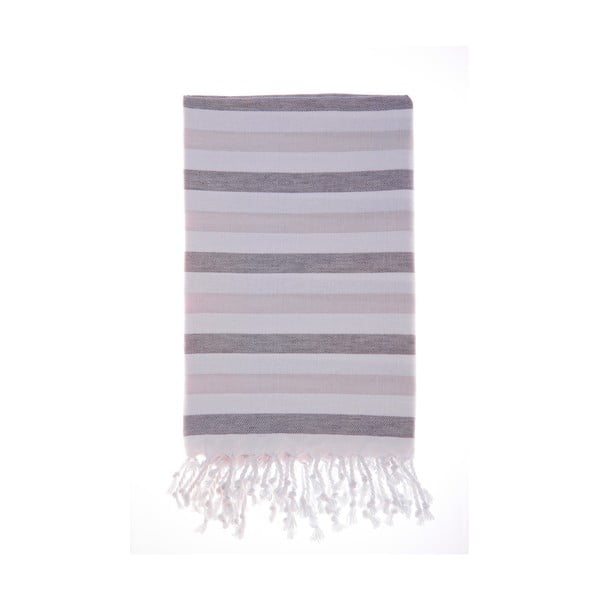 Ręcznik hammam Didim Grey, 100x180 cm