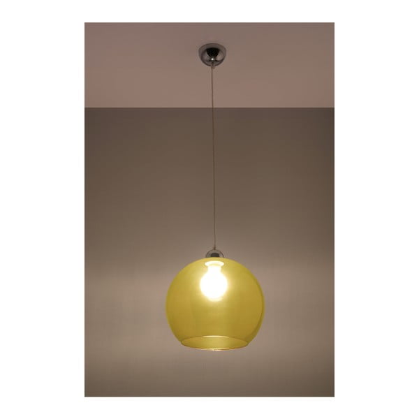 Żółta lampa wisząca Sollux Bilbao-image-3