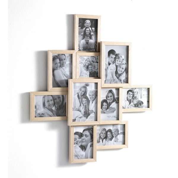 Brązowa ramka ścienna 59x65 cm Multiple – Tomasucci-image-1