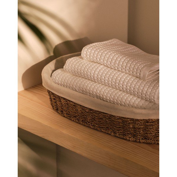 Koszyk z trawy morskiej 60.5x44.5x11 cm Tossa – Kave Home-image-1