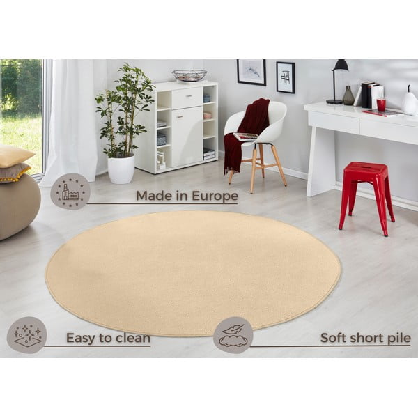 Beżowy okrągły dywan ø 200 cm Fancy – Hanse Home-image-4