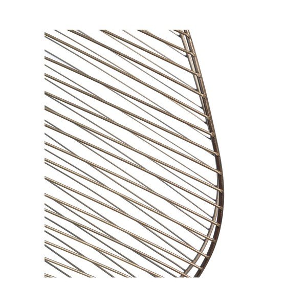 Lampa wisząca w kolorze złota z metalowym kloszem – Ixia-image-4