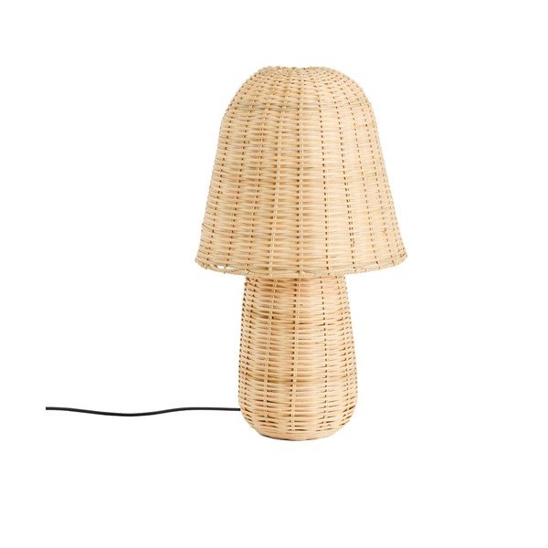 Rattanowa lampa stołowa w naturalnym kolorze (wysokość 65 cm) Neuda – Kave Home